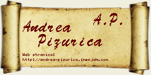 Andrea Pižurica vizit kartica